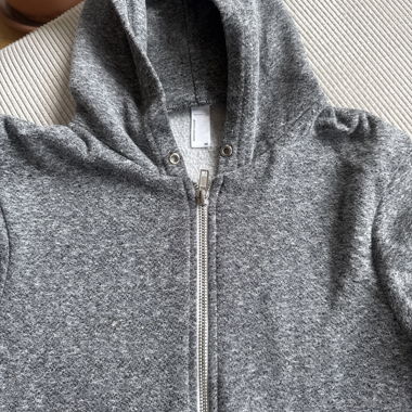 Veste à capuche grise XS