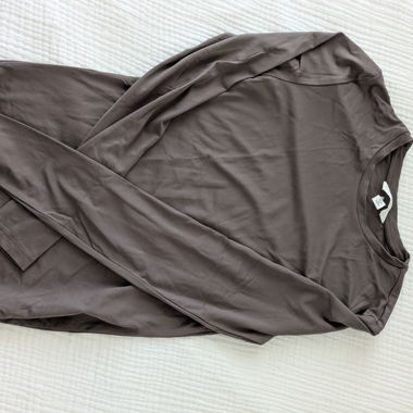 Maglia a Maniche Lunghe Marrone