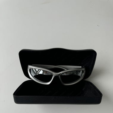 Balenciaga Swift Silver Mirrored Sunglasses
