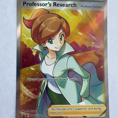 Carta Pokémon « Professor's Research »