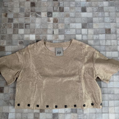 Goldenes Damen-T-Shirt