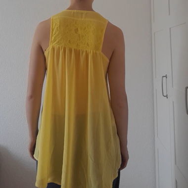 Y2K Tanktop gelb
