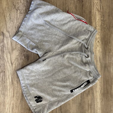 Grey fleece shorts