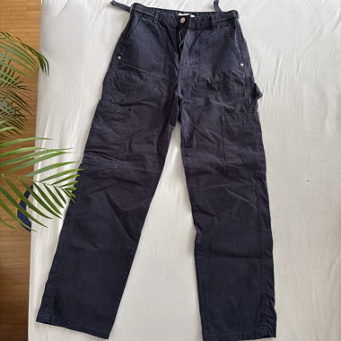 Pantalon bleu foncé Pull&Bear EUR 36