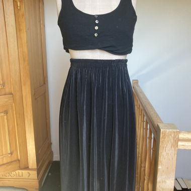 Black Pleated Skirt Size 36