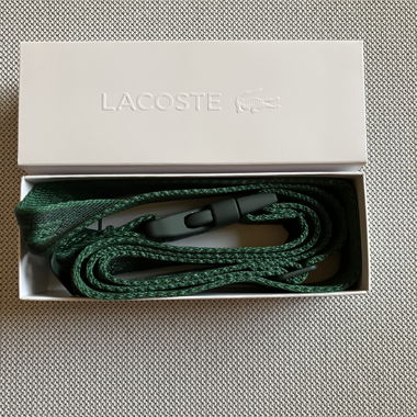 Lacoste Lanyard/Schlüsselanhänger grün