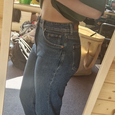 Jeans mom fit