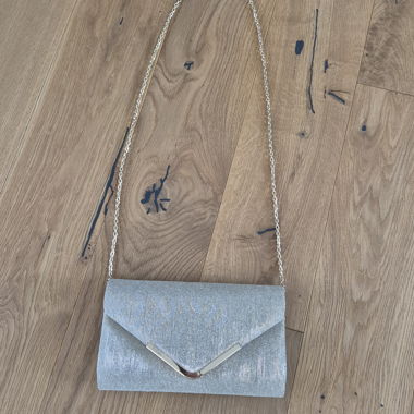 Glitzernde Abendtasche Gold