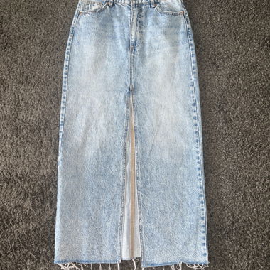 •Jupe-culotte maxi Stradivarius taille haute Gr.38•
