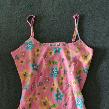 Tanktop mit Blumenmotiv