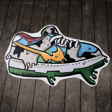 Tapis Nike SB Dunk Low Ben & Jerry's - Rugzer