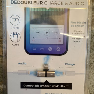 Dédoubleur charge et audio