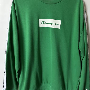 Maglia/Crewneck Champion (verde bianco)