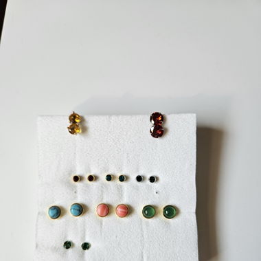 Stud earrings
