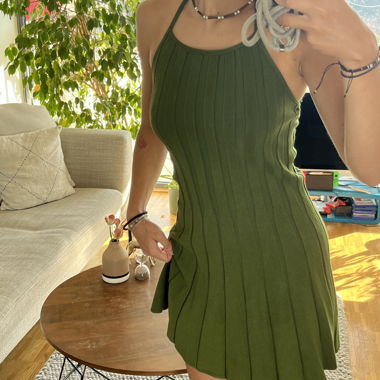 halter dress 