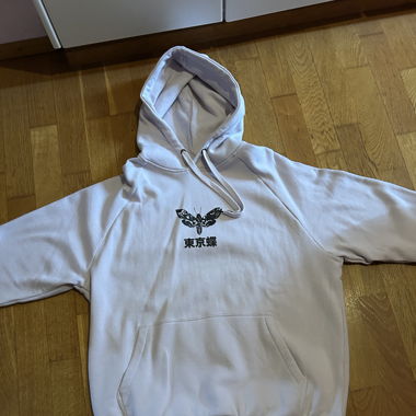Pink hoodie