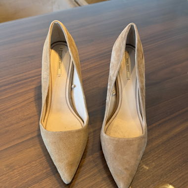 Tacchi Zara Basic beige