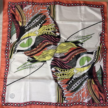 Printed Square Scarf