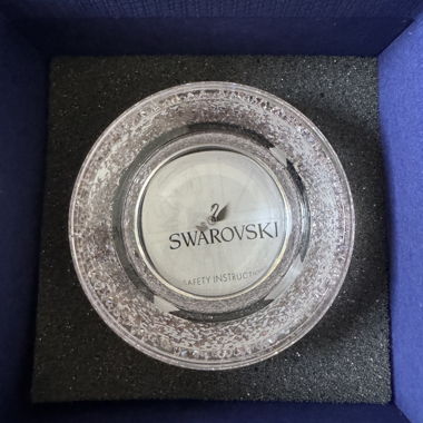 Swarovski Teelichthalter rosa