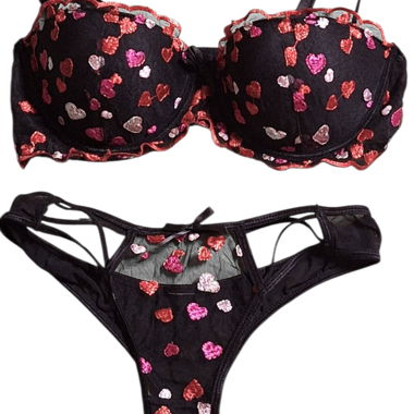 Herzchen Dessous-Set