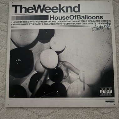 The Weeknd Vinyl HouseOfBalloons