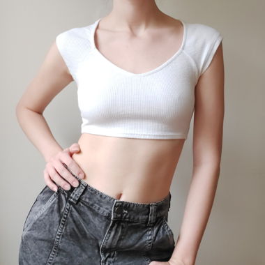 White copped top