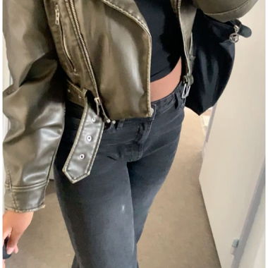 Lederjacke Zara 