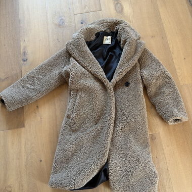 Cappotto Zara in pelo Teddy