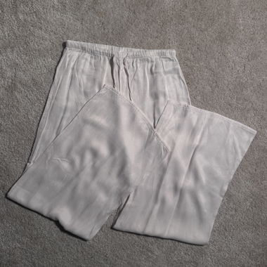 Pantaloni "Seta" bianchi