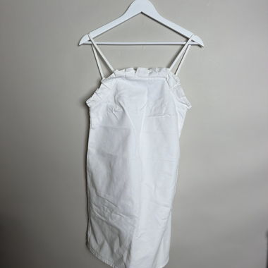 ASOS Denim White Dress