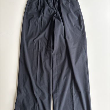 Pantalon ample bleu marine