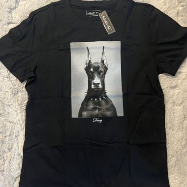 T-shirt noir Mista Tee