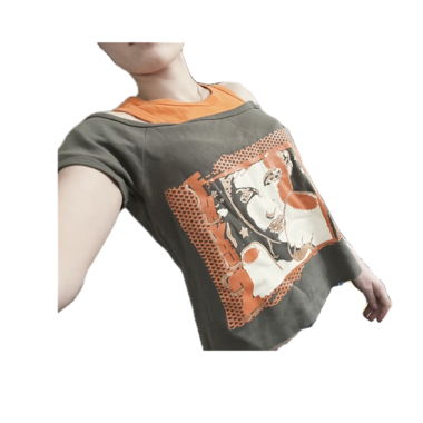 Top layered stile Y2K Woodpecker Casual Collection