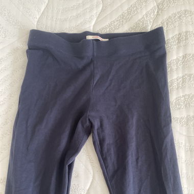 Blue leggings