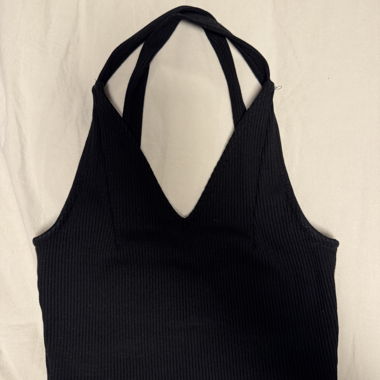 Crop-Top Kreuz Rücken