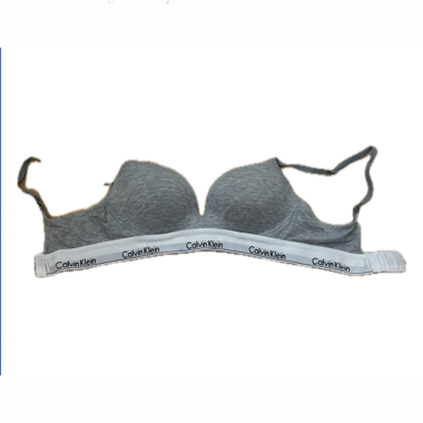 Soutien-gorge rembourré gris Calvin Klein