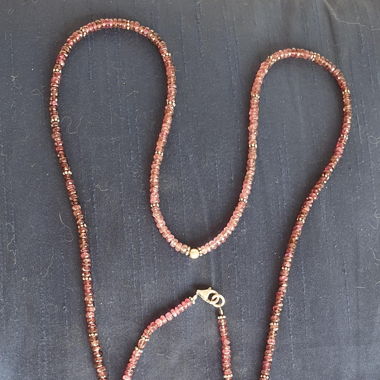 Halskette & Armband aus Turmalin