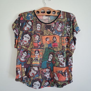 Beto Kelner Grafik-Top Frida Kahlo
