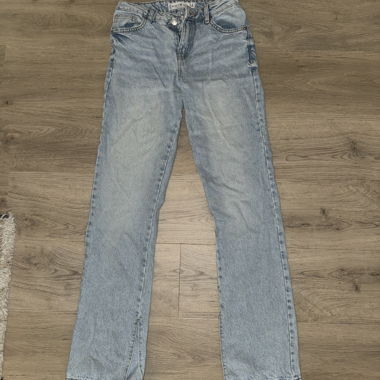 Jeans high waist hellblau, Grösse xs 