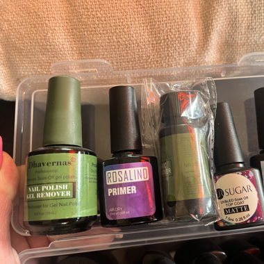 Soak Off Nails Set