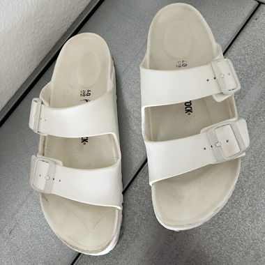 Birkenstock Weiss Gr. 40
