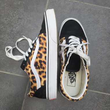 Vans Sneakers with Leopard Print