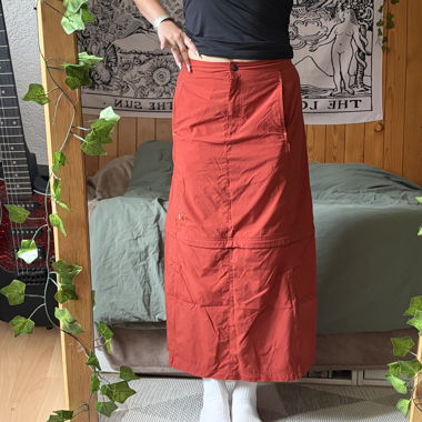 Mammut hiking maxi red skirt Gr. 38