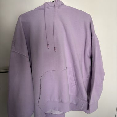 Oversize Lilac Hoodie