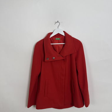 Red United Colors coat