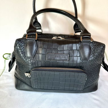 Longchamp Légende Croco Noir - Exceptional condition !