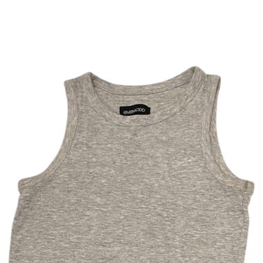 Grey crop top