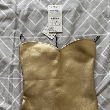 ZARA Golden Top