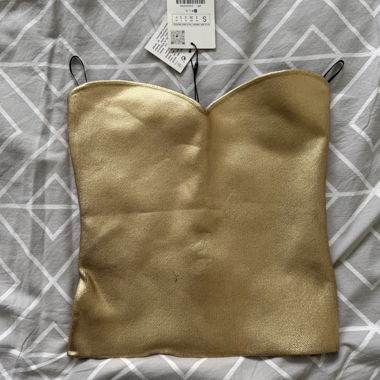 ZARA Golden Top