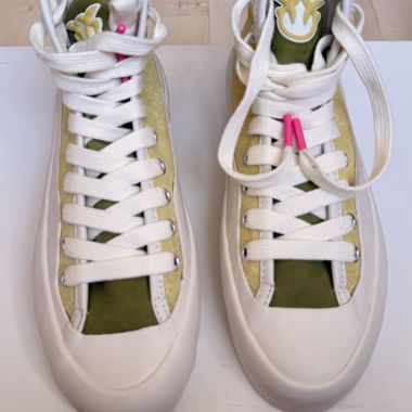 Pinko-Hight-Top Sneaker EU37 gelb